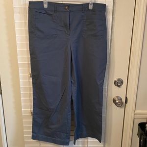 COPY - Wide leg Loft pants blue